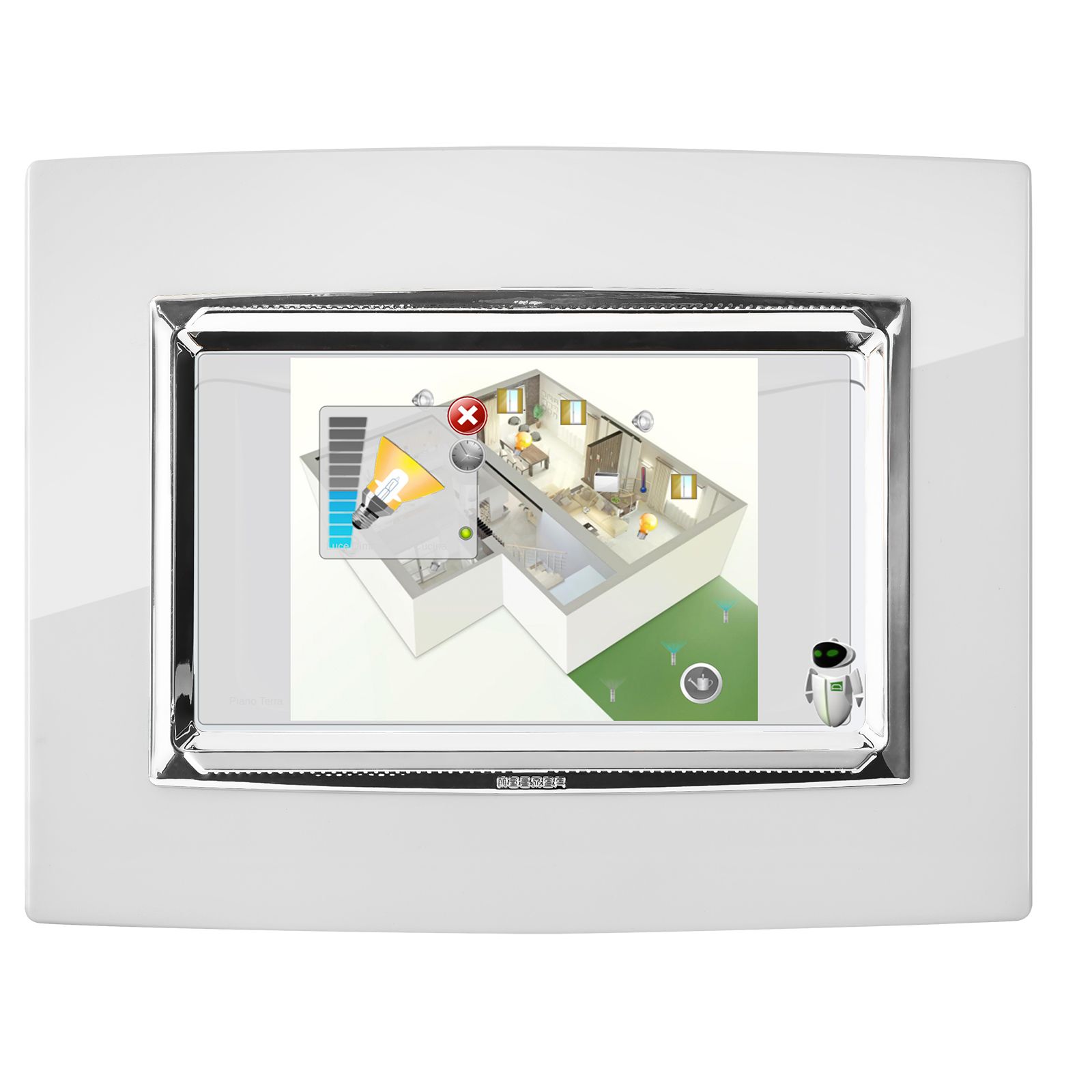 Placca BIANCA Touch Screen TOSCA 2