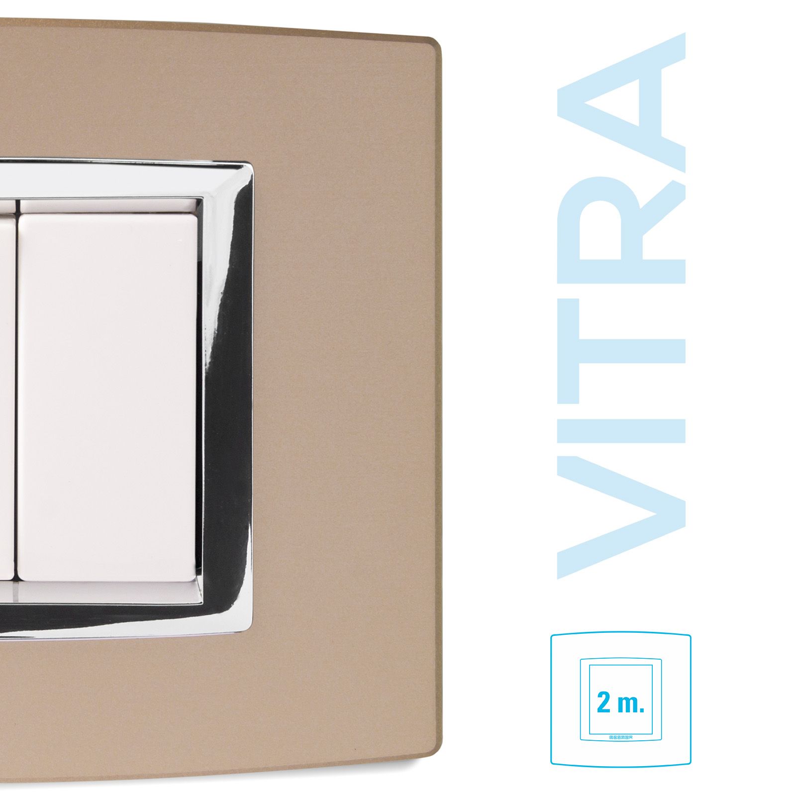Placca Light Gold 2P. Vitra