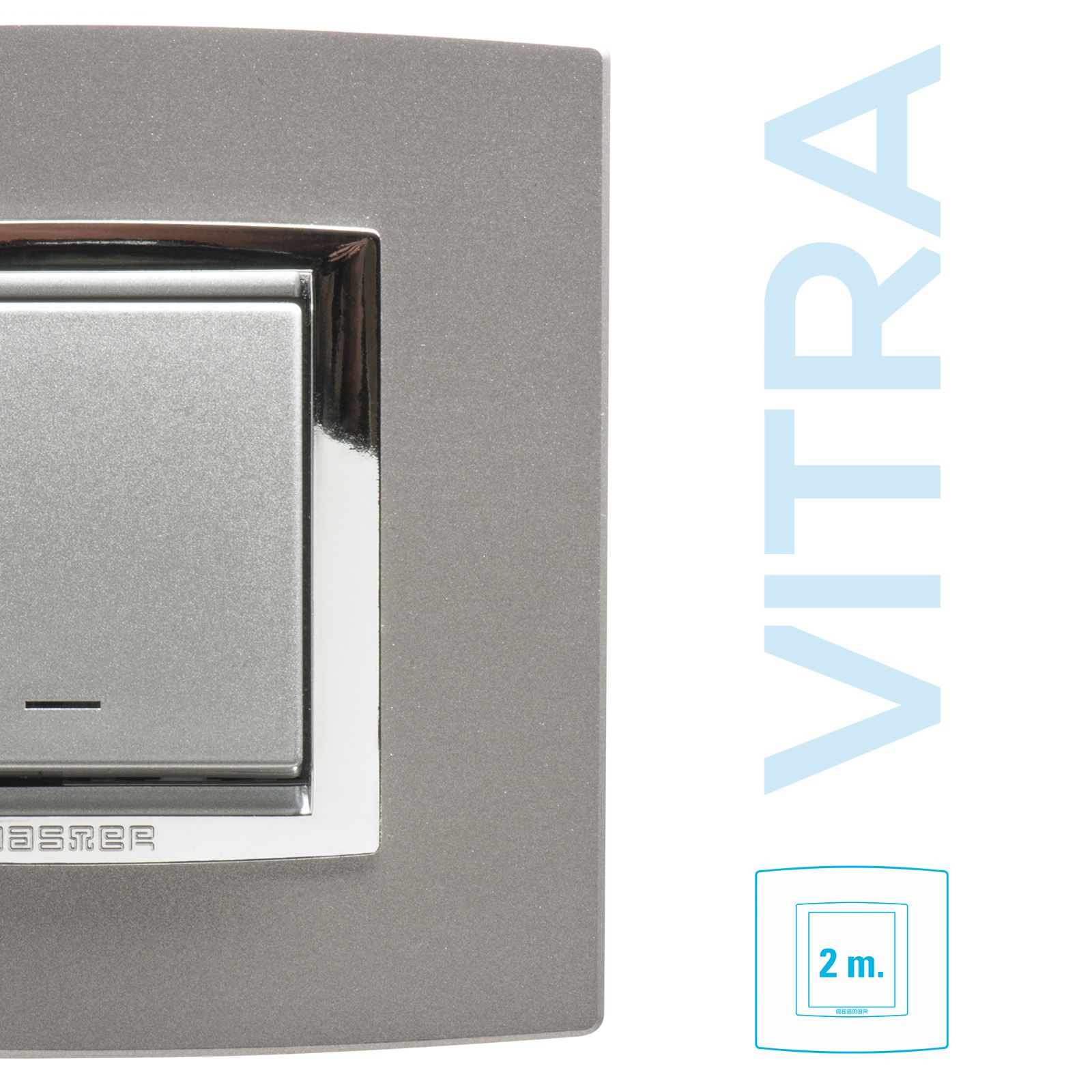 Placca Titanio 2P. Vitra