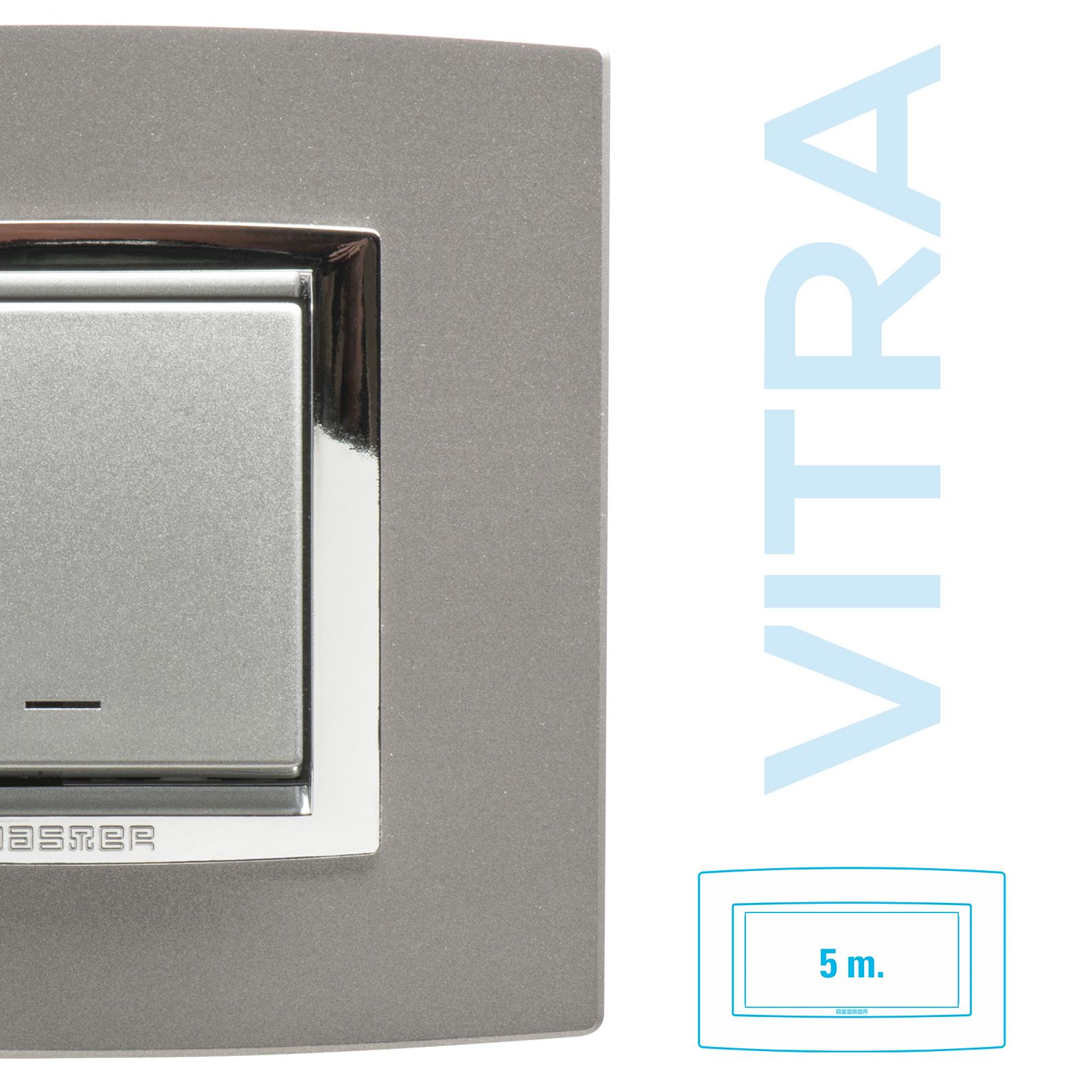 Placca Titanium 5P. VitraBS
