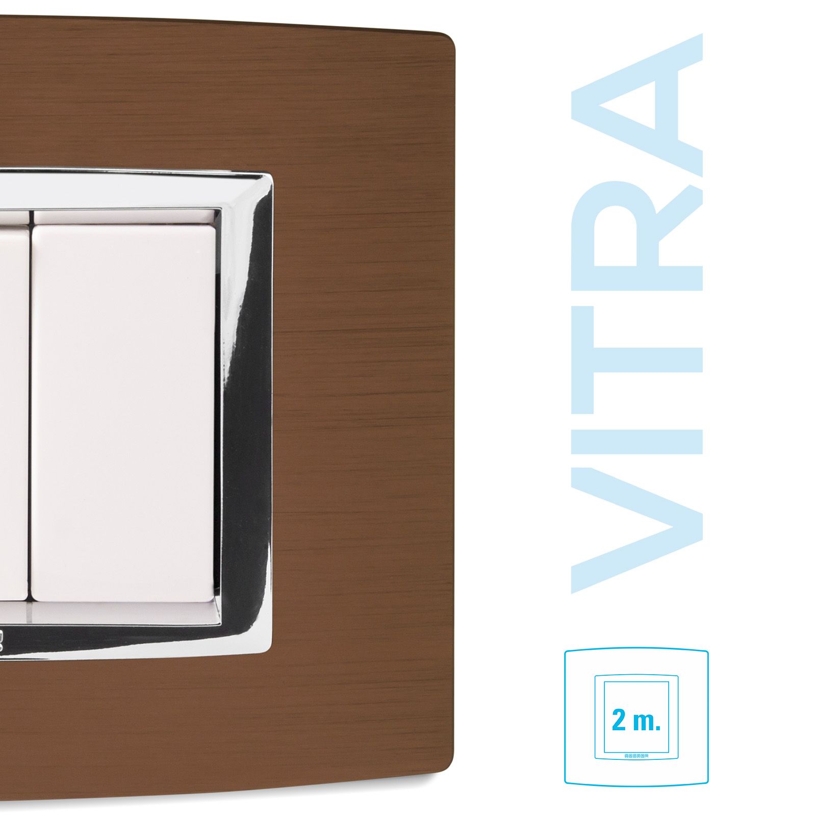 Placca Rame Opaco 2P. VitraBS