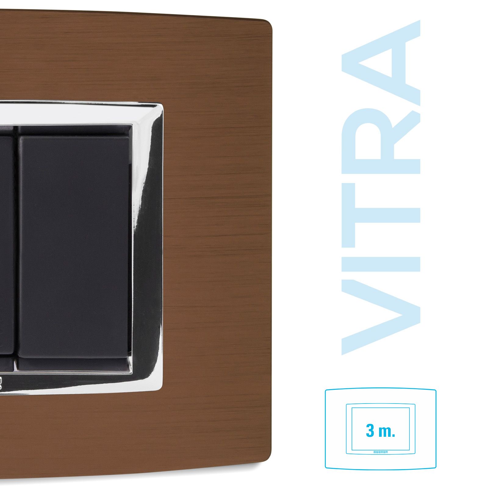 Placca Rame Opaco 3P. Vitra