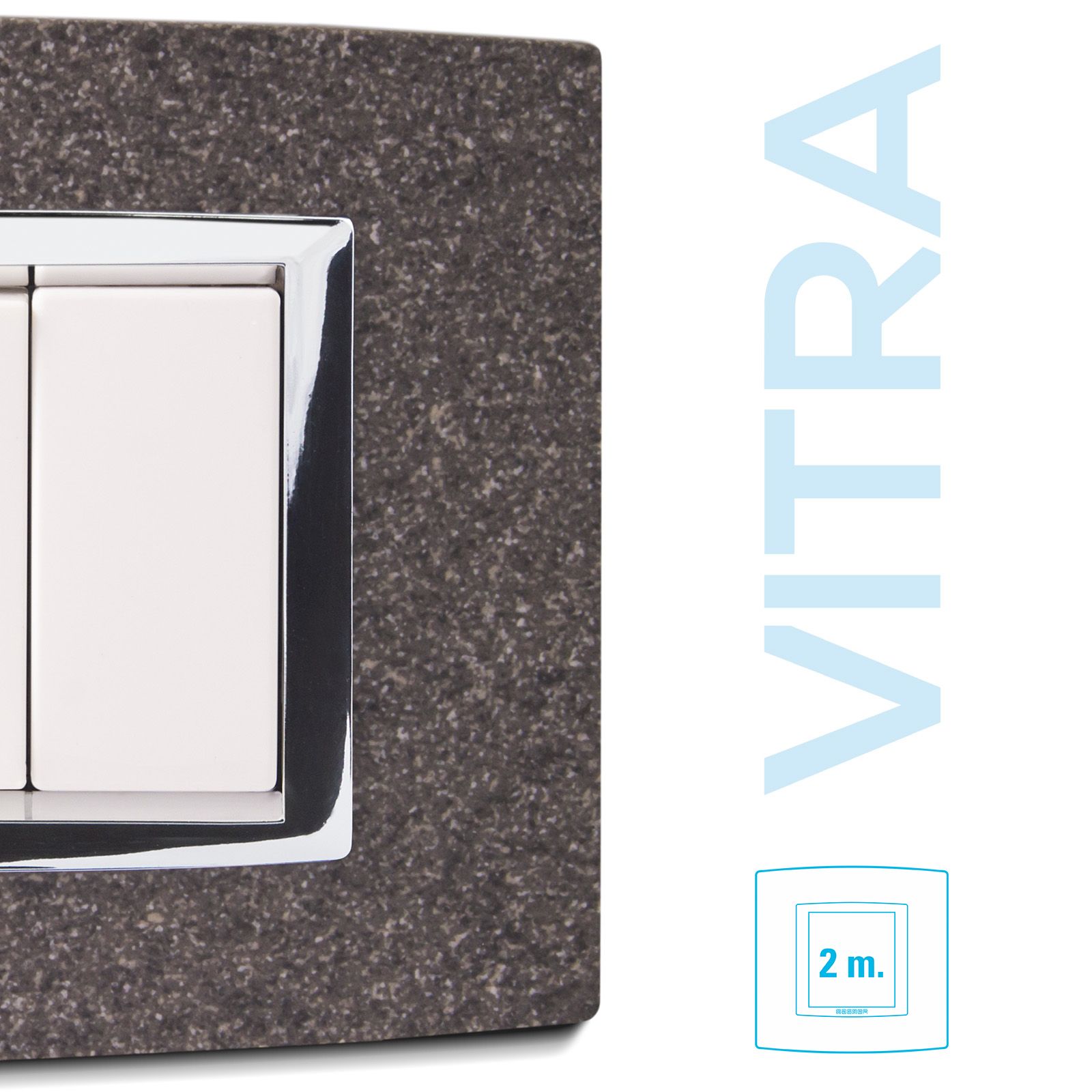 Placca Vitra Granito Grigio 2 P
