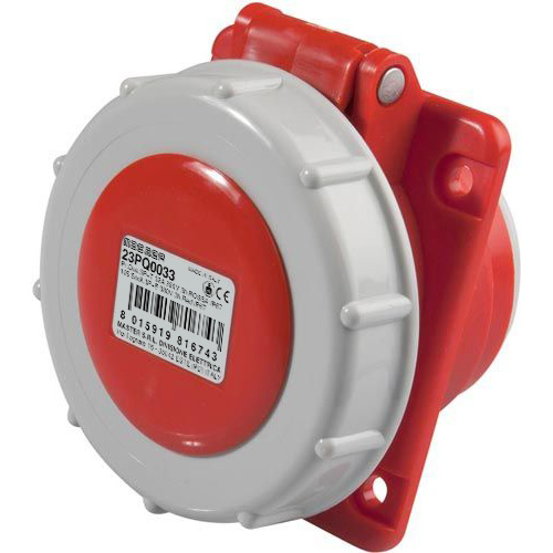 Pr.Qua.3P+T 32A 380V 3h ROSSA IP67