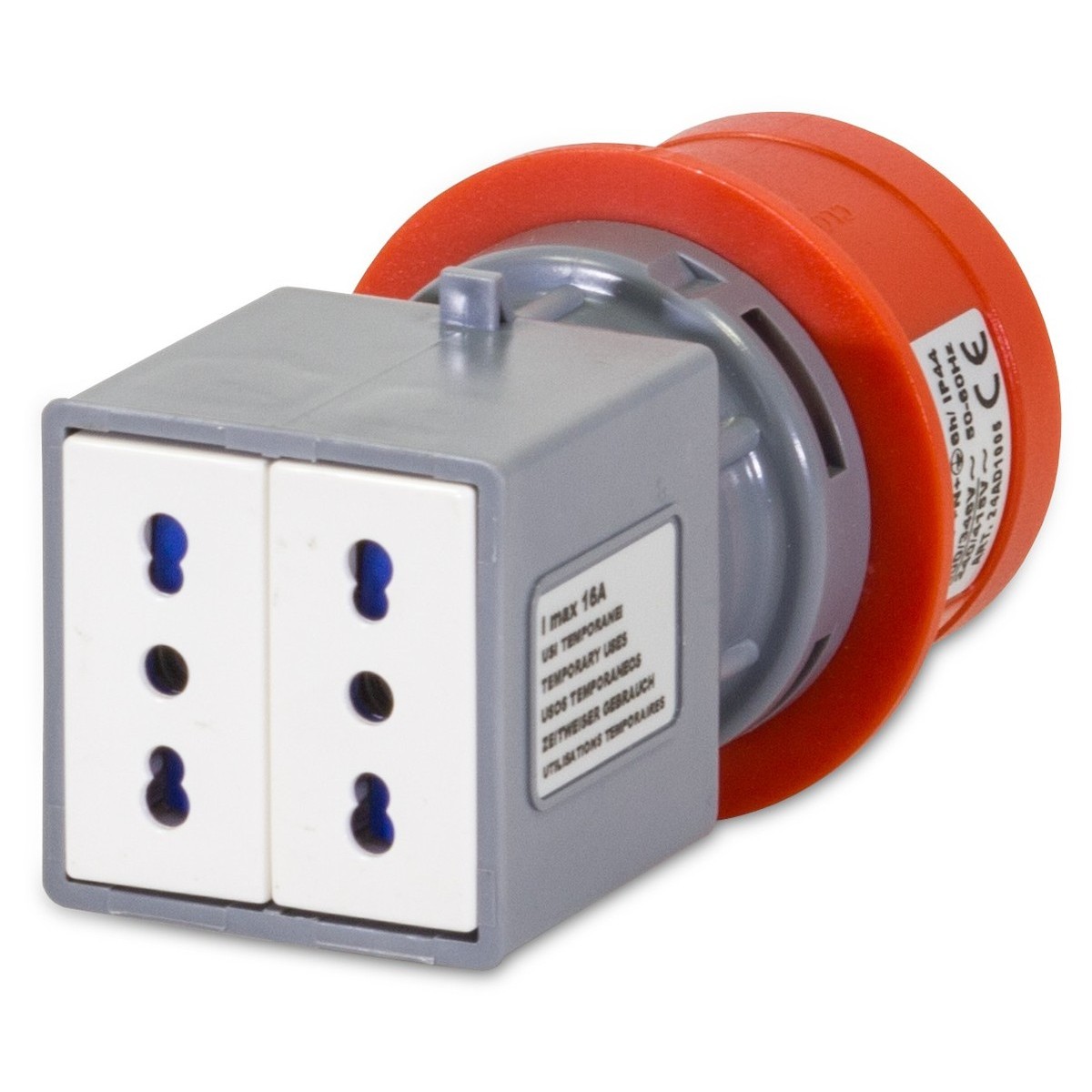 Ad.Ind.Sp.3P+N+T16A 380V+2Pr.Biv.2P+T16A