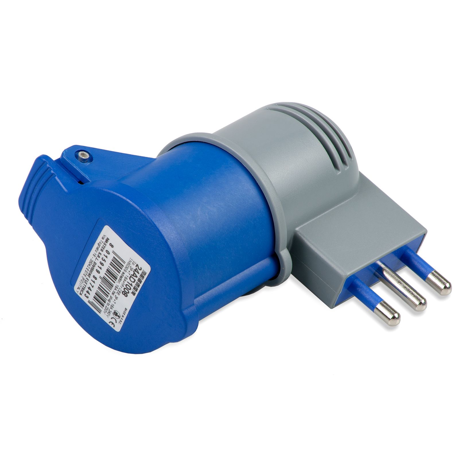 Sp. 2P+T 16A+1Pr.CEE 2P+T 16A 240V