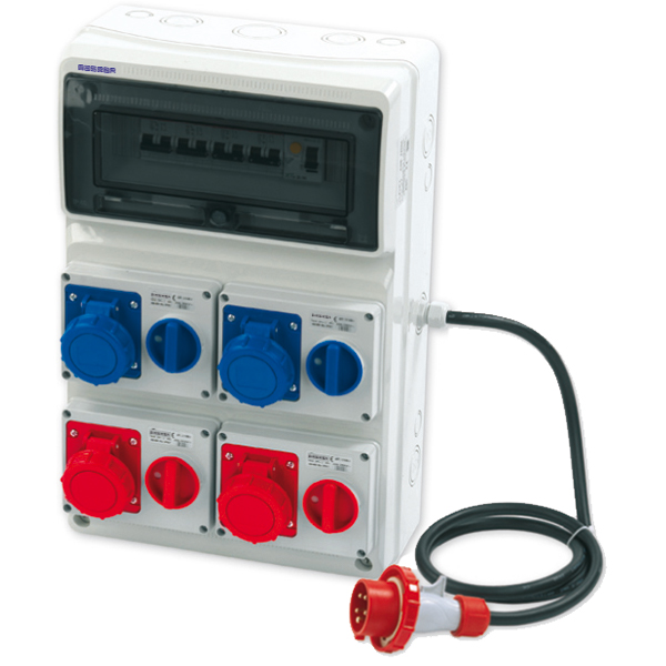 Q.ASC 2Pr.3P+T 380V 2Pr.2P+T 16A 230V