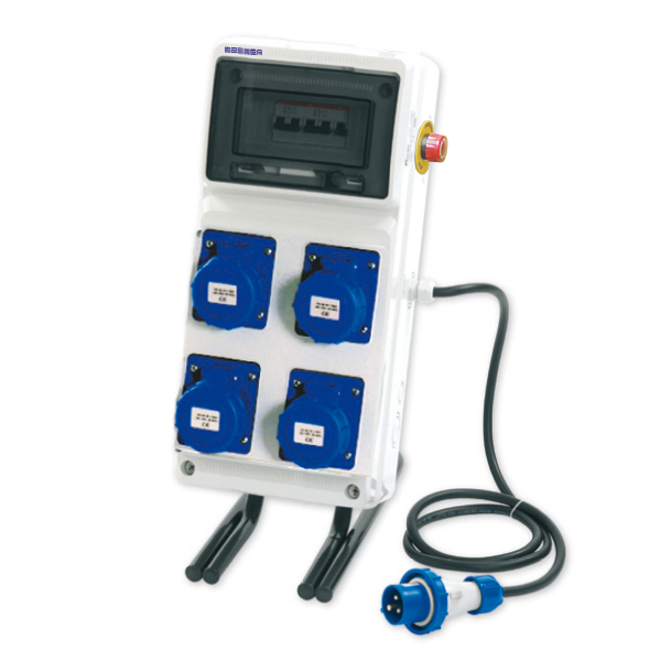 Q.ASC 4 Pr.2P+T 16A 230V IP67 c/Cavallet