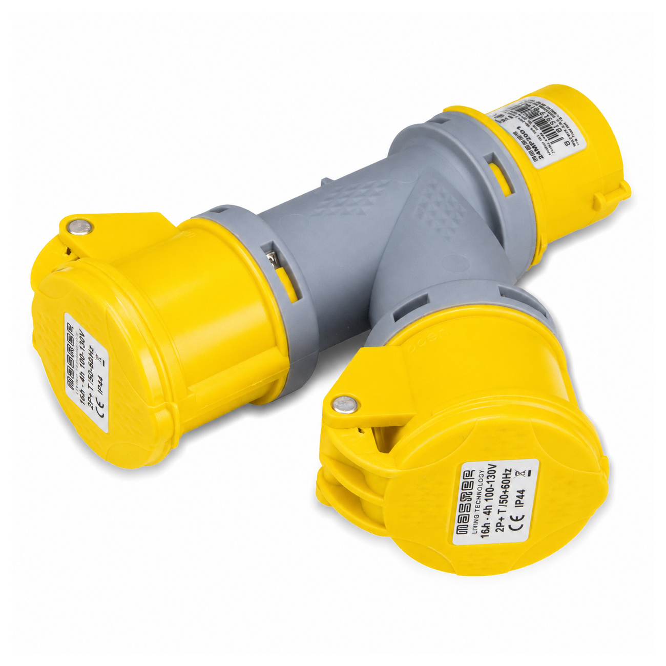 Moltipl.2U.16A Sp.2P+T 110V IP44