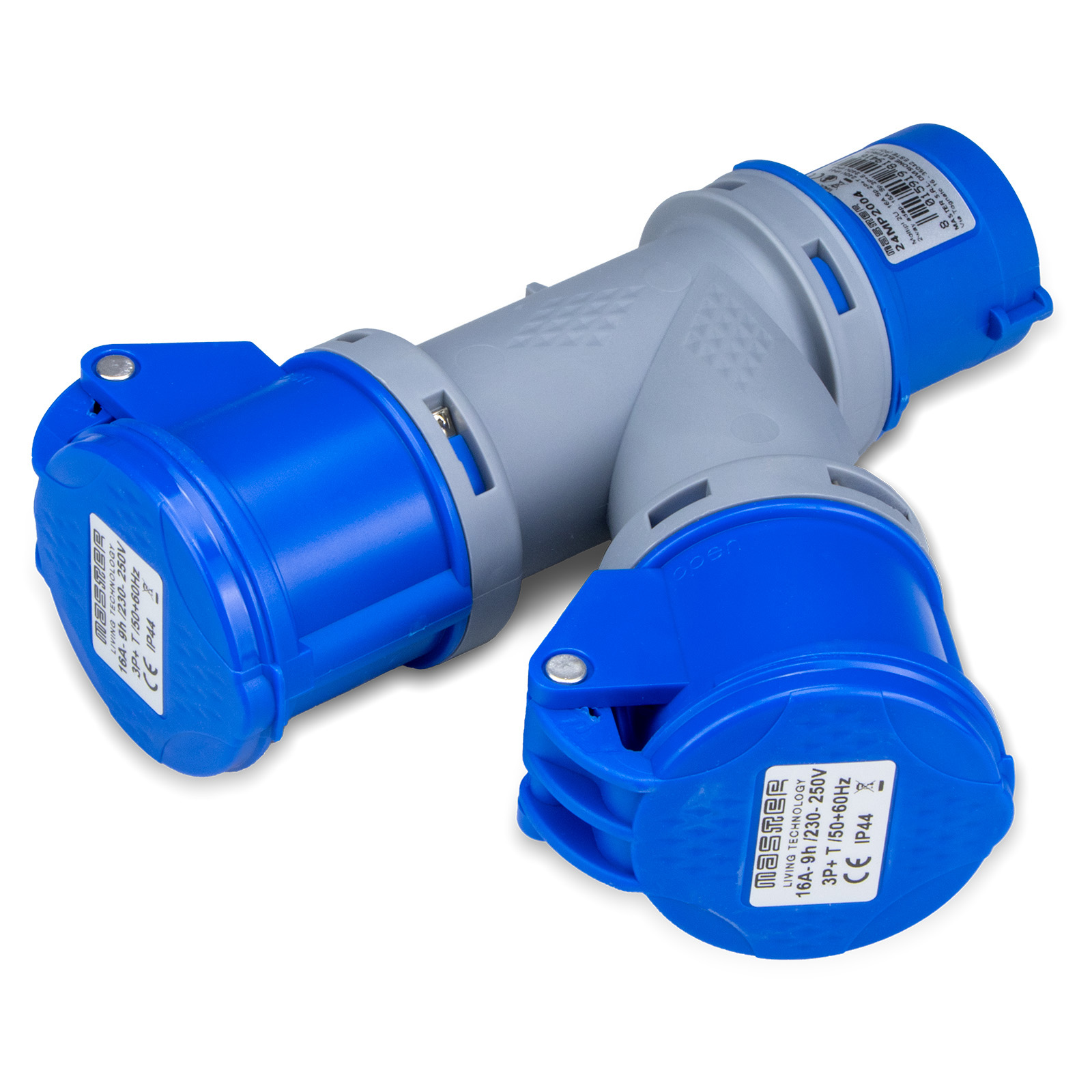 Moltipl.2U.16A Sp.3P+T 240V 9H IP44