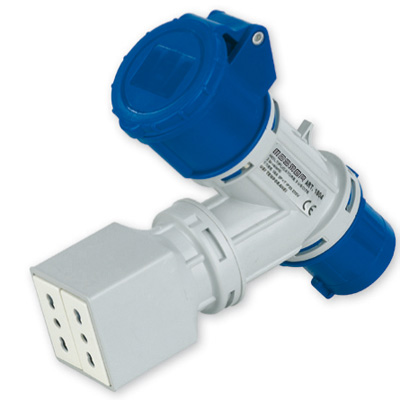 Molt.2Us.Sp.2P+T 16A230V+1Pr.CEE+2Pr.Biv