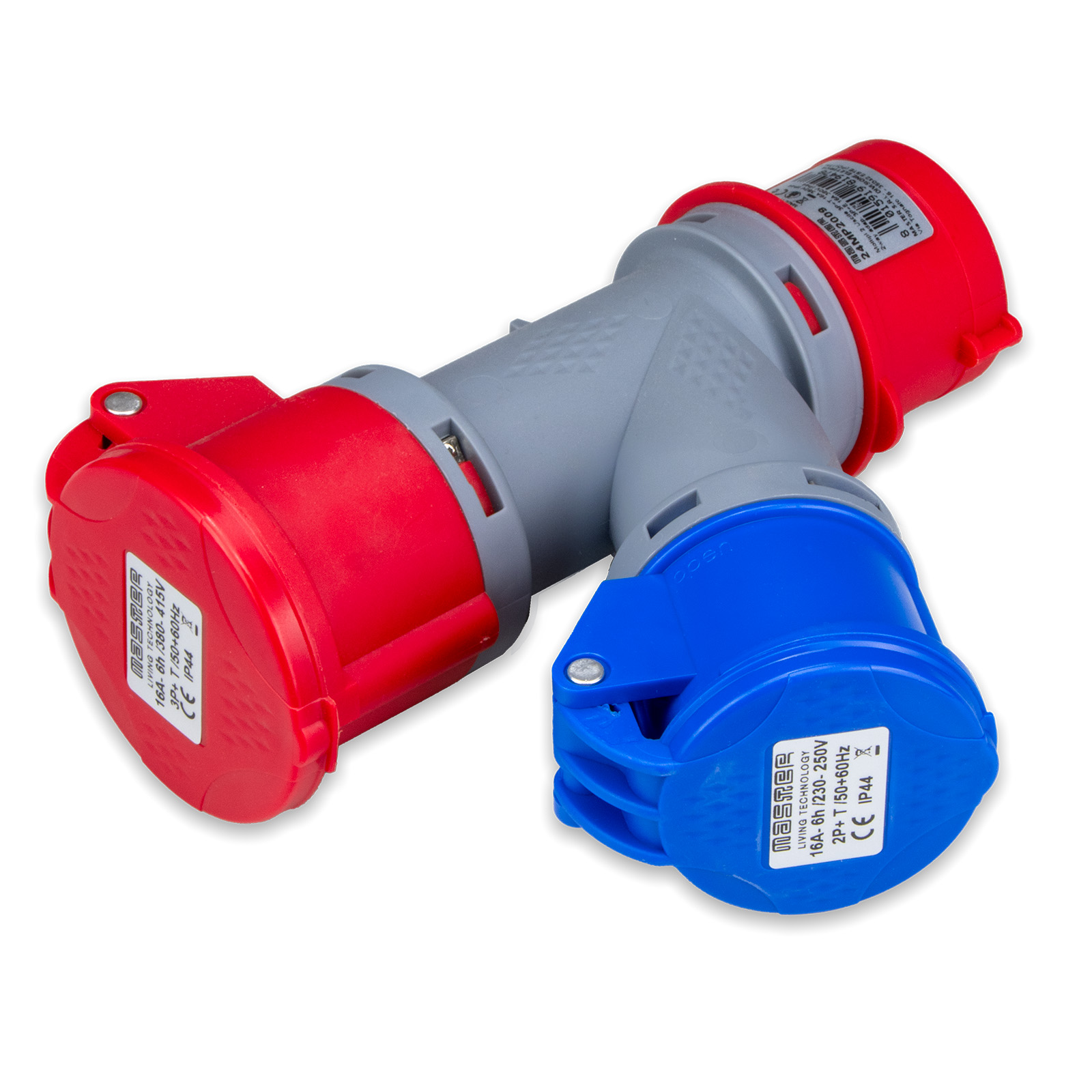 Molt.2Us. 3P+N+T 16A 380V IP44