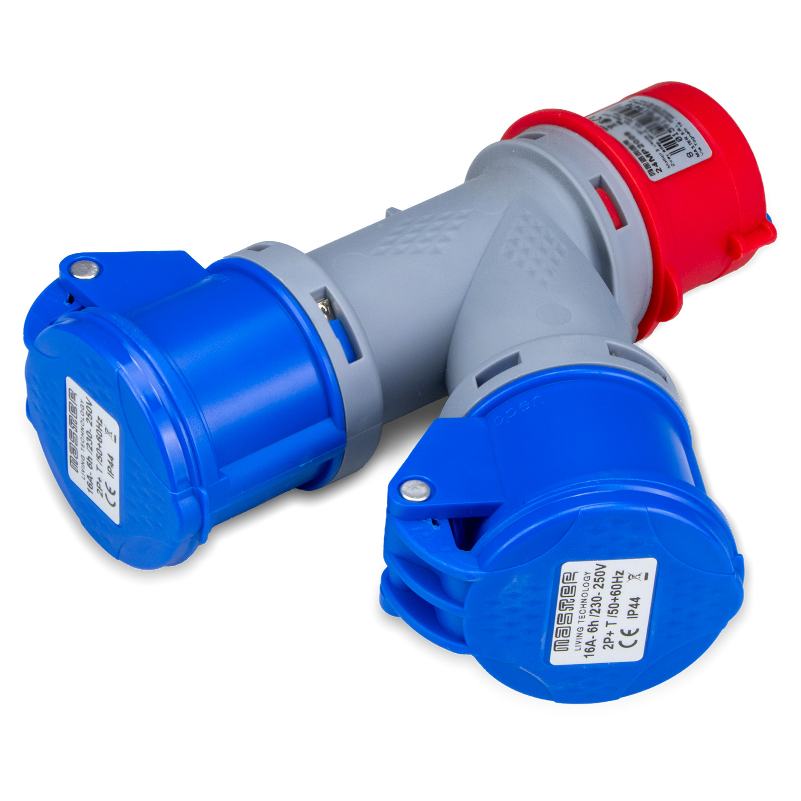 Molt.2Us. 3P+N+T 16A 380V IP44