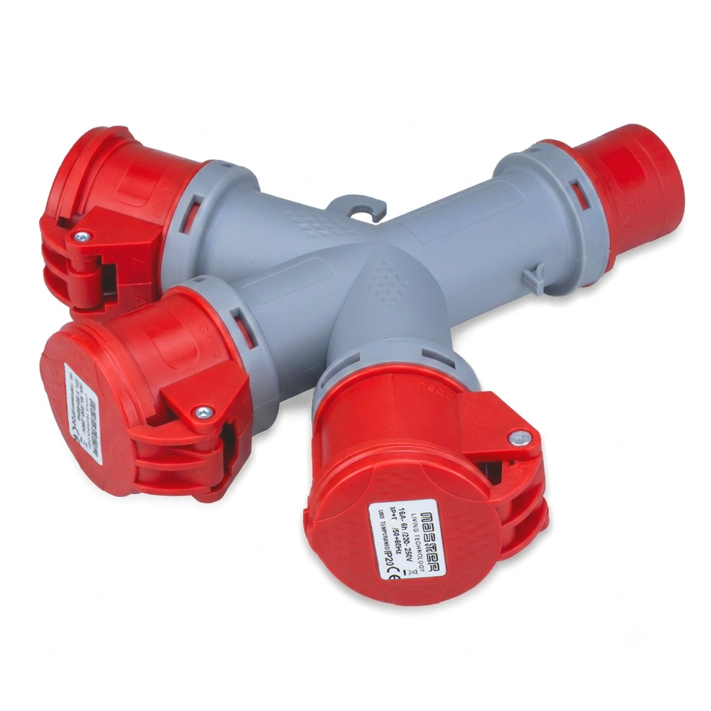 Moltipl.3 Uscite 3P+T 16A 380V IP44