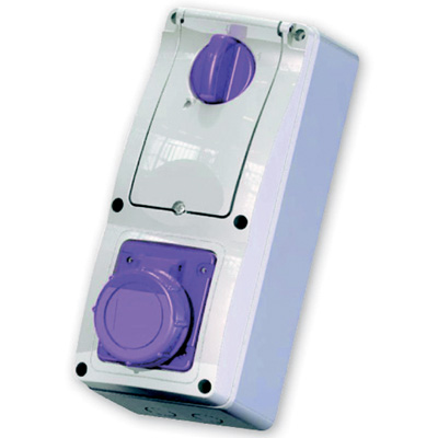 Pr.Int.2P 16A 150VA 24V VIOLA IP44 c.sca