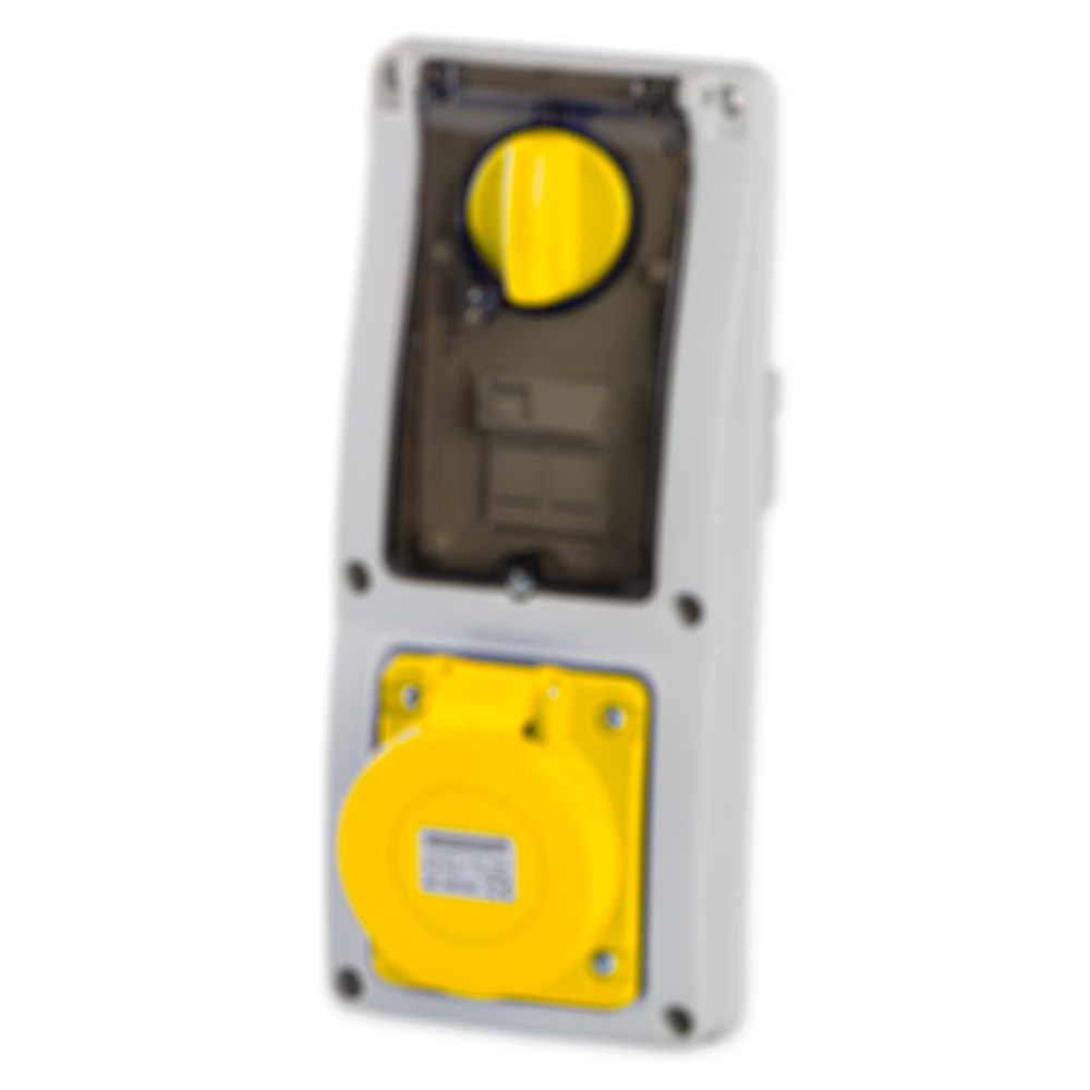 Pr.Int.3P+N+T 32A 110V 4h GIALLO IP44