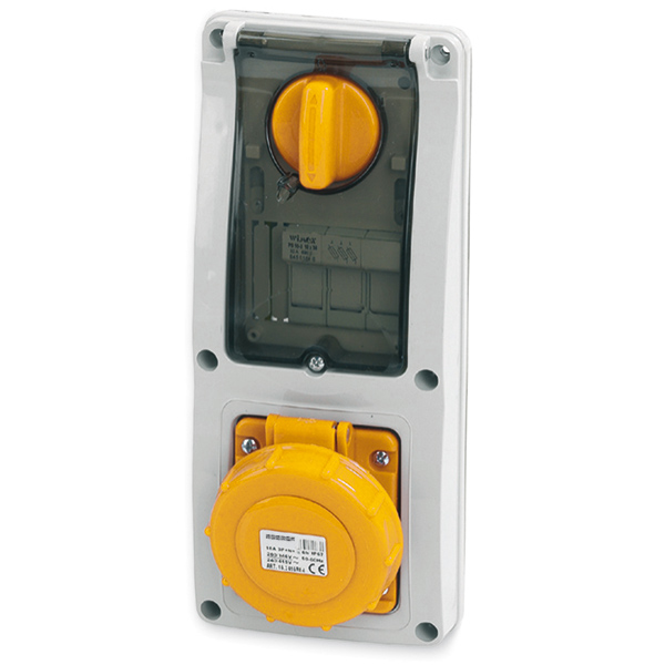 Pr.Int.3P+T 16A 110V 4h GIALLO IP67