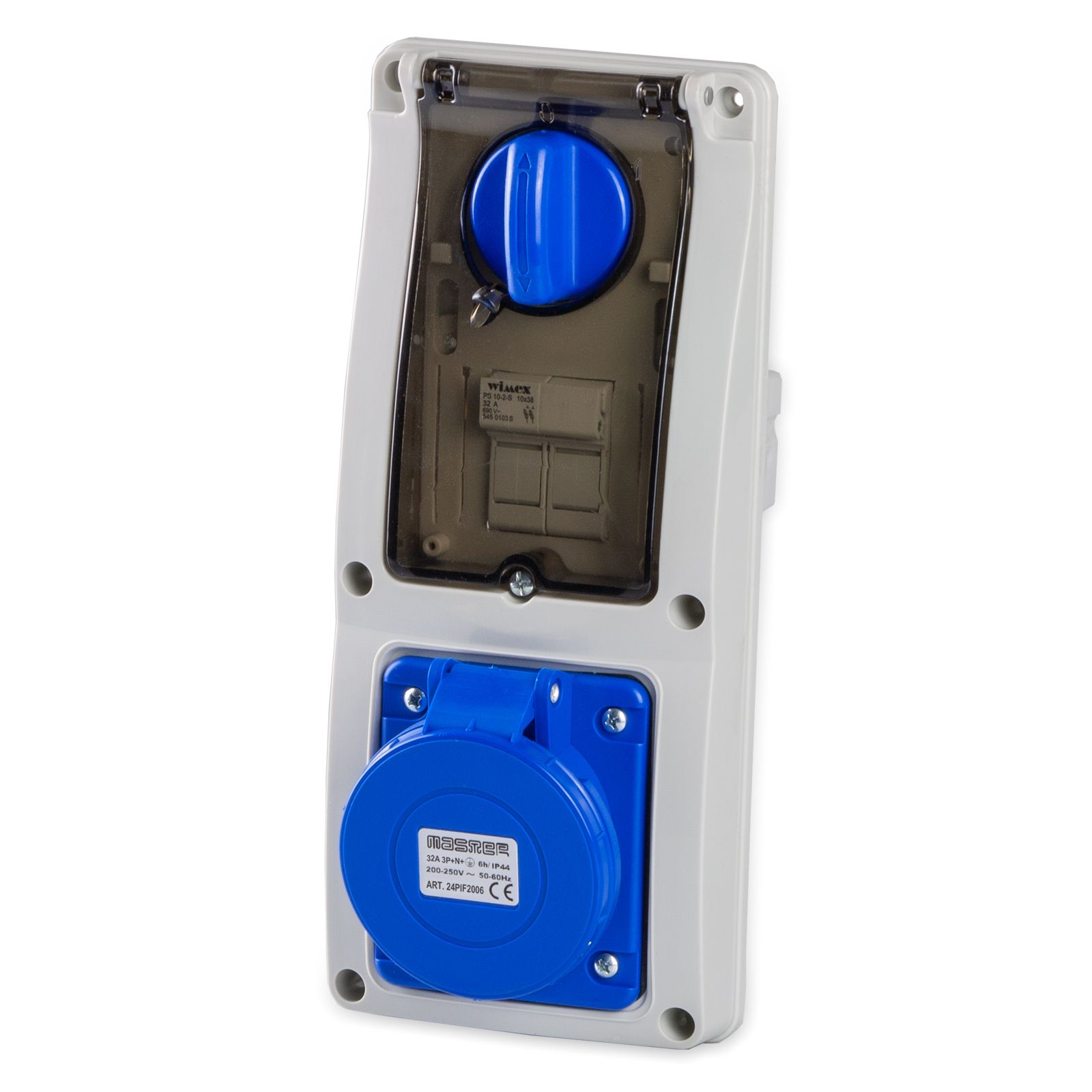 Pr.Int.3P+N+T 32A 230V 9h BLU IP44