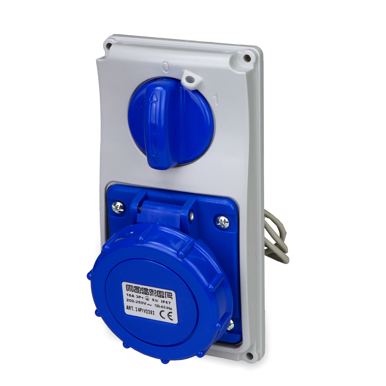 Pr.Int.Vr.3P+T 16A 230V 9h BLU IP67