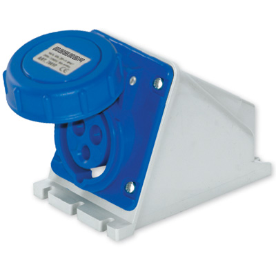 Pr.Parete 2P+T 16A 240V 6h BLU IP67