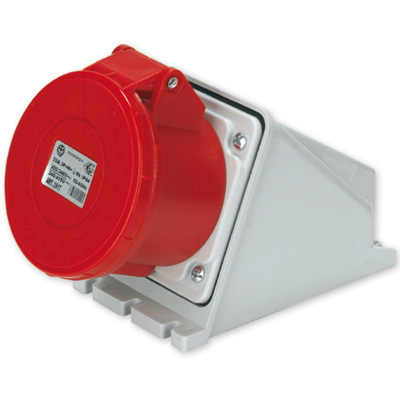 Pr.Parete 3P+N+T 32A 380V 6h ROSSA IP44