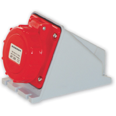 Pr.Parete 3P+T 16A 380V 6h ROSSA IP67