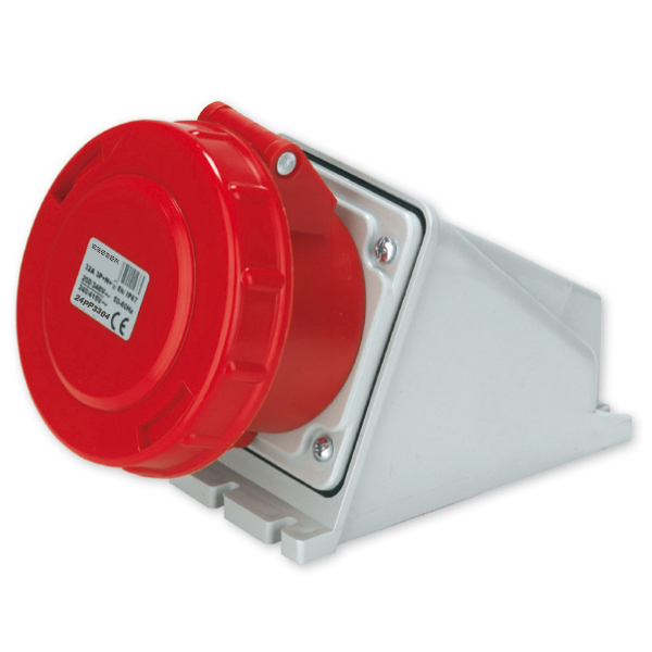 Pr.Parete 3P+N+T 32A 380V 6h ROSSA IP67