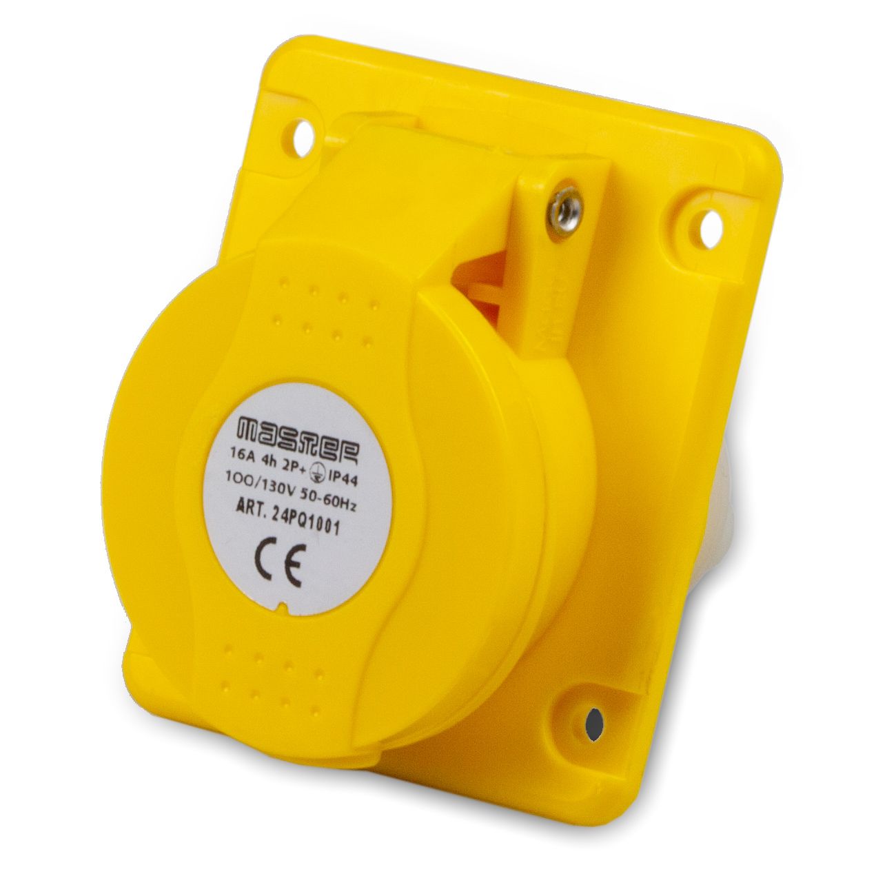 Pr.Qua.2P+T 16A 110V 4h GIALLO IP44