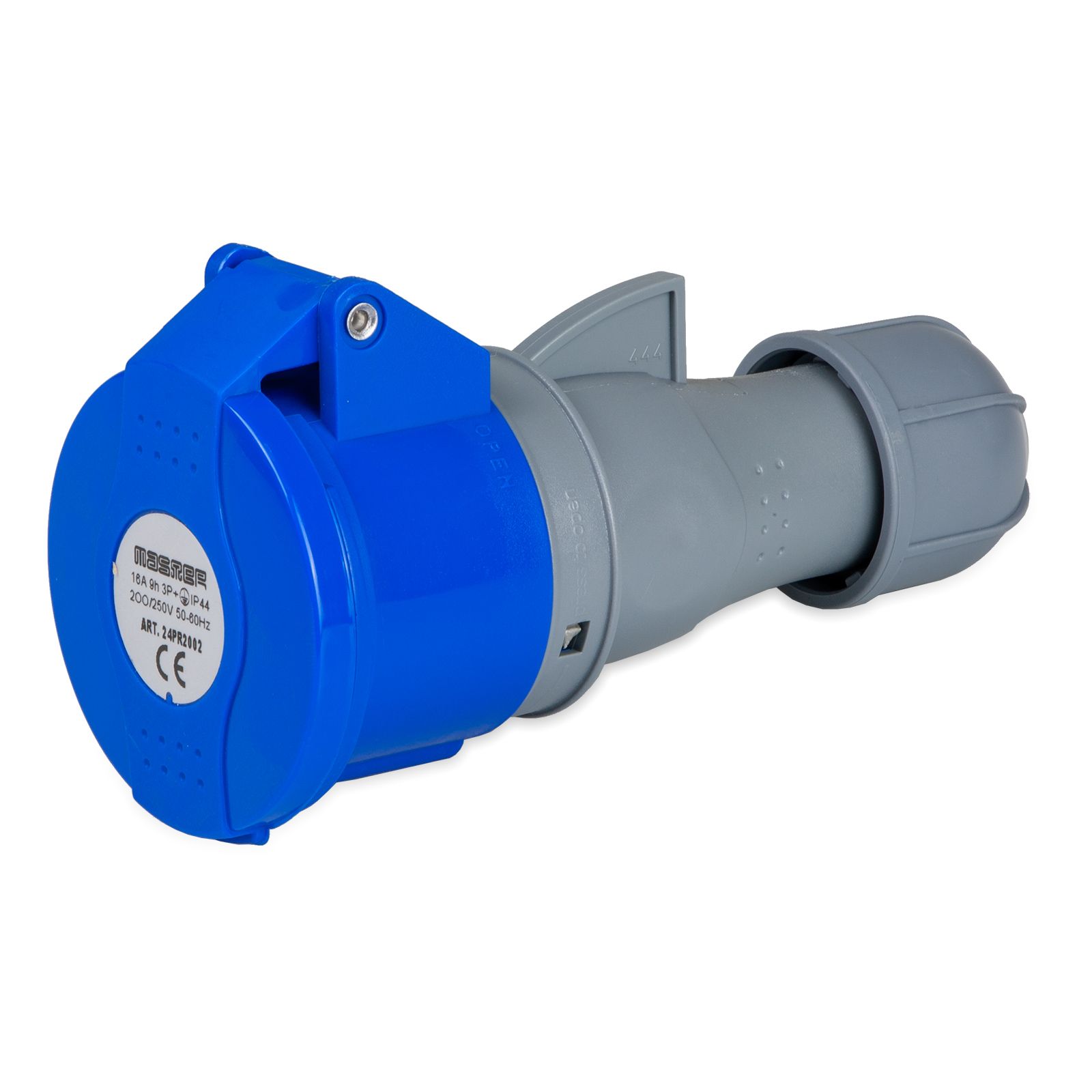 Pr.3P+T 16A 240V 9h BLU IP44