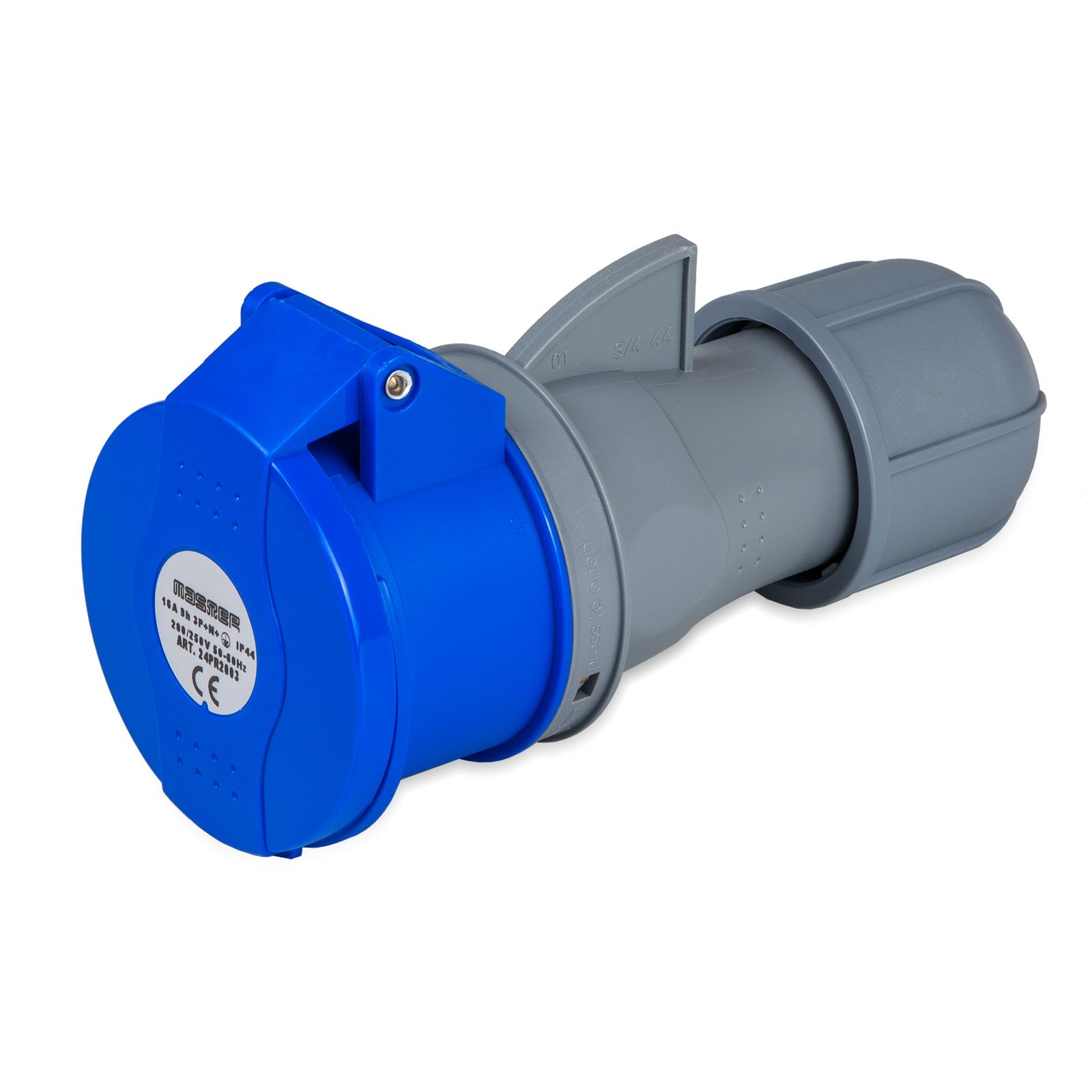 Pr.3P+N+T 16A 240V 9h BLU IP44