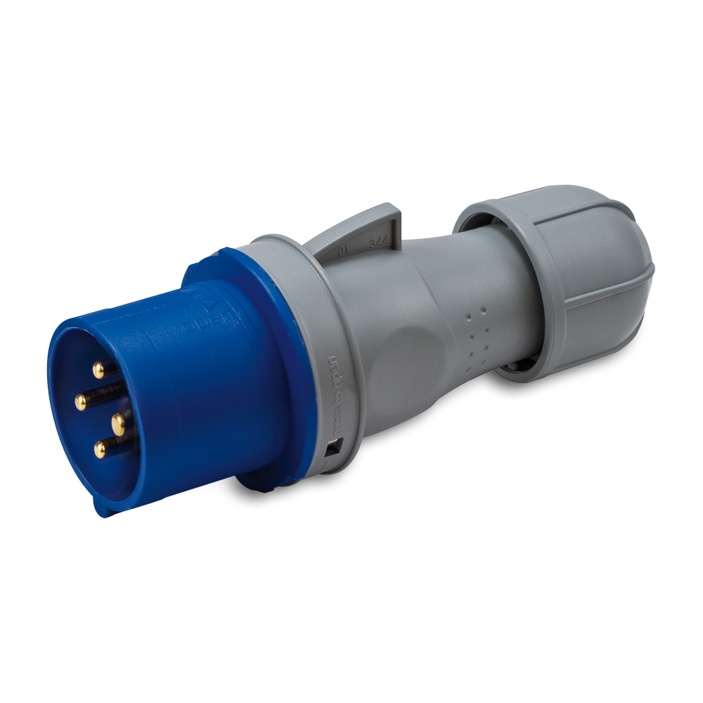 Sp.3P+T 16A 230V 9h BLU IP44