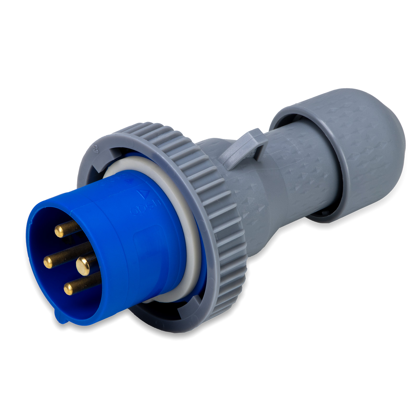 Fiche 3P+T 16A 240V 9h BLEU IP67