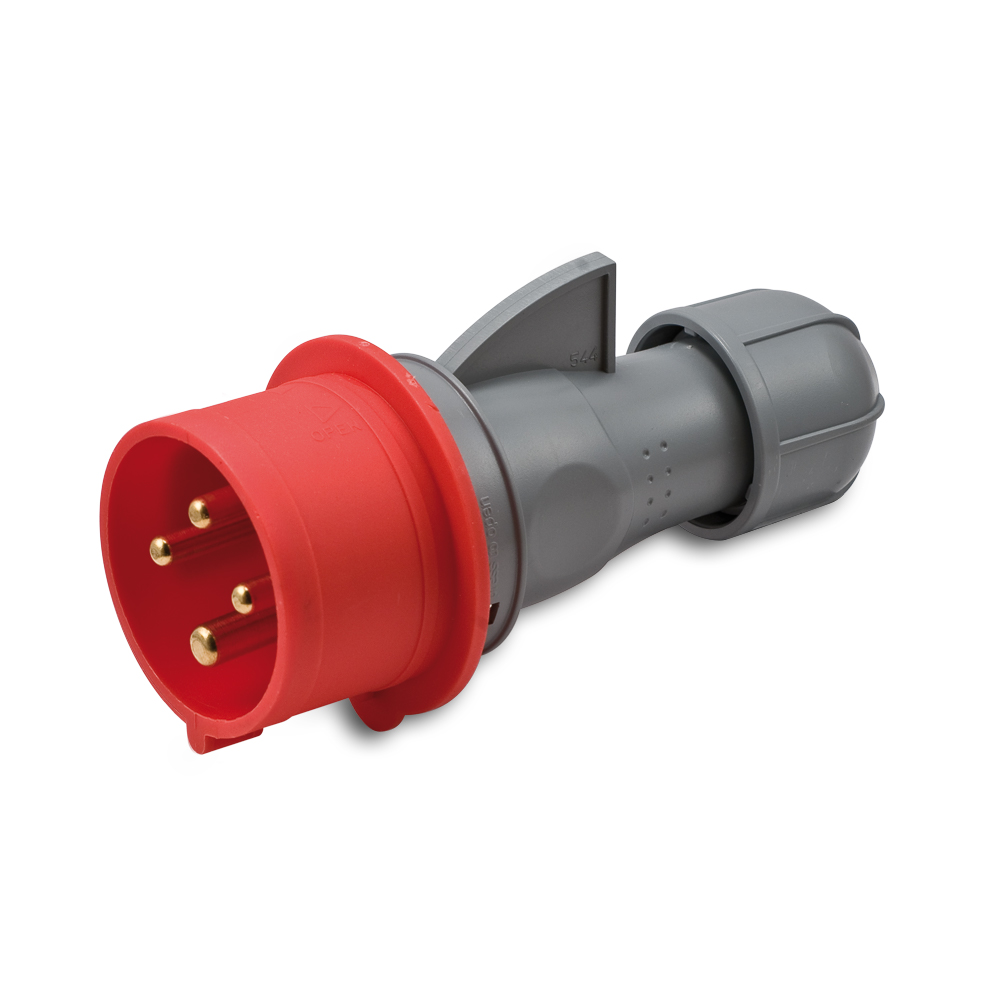 Sp.3P+T 16A 380V 6h ROSSA IP44