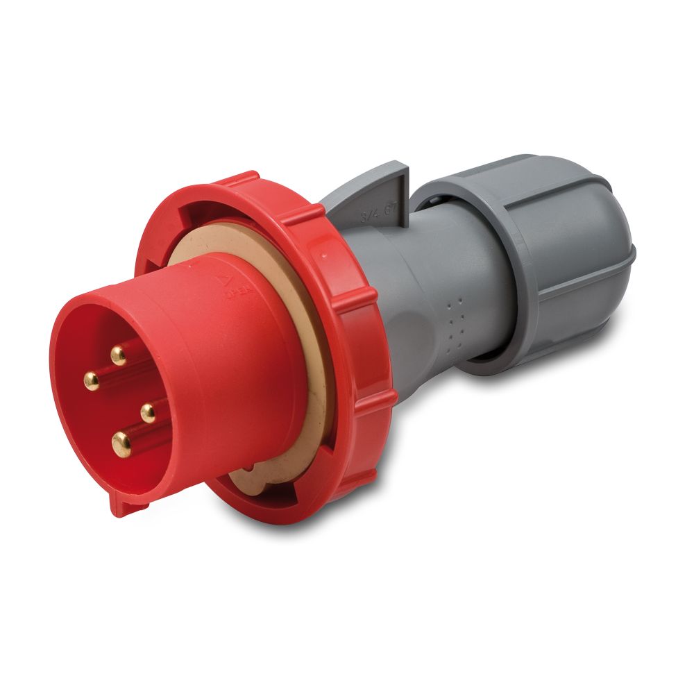 Sp.3P+T 32A 380V 6h ROSSA IP67