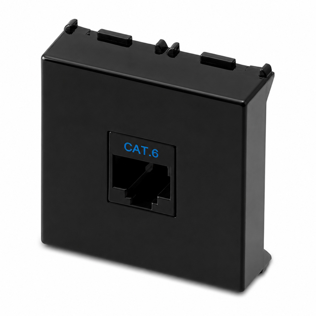 MIX Pr.RJ45 Cat.6 UTP Non Scherm. Nero