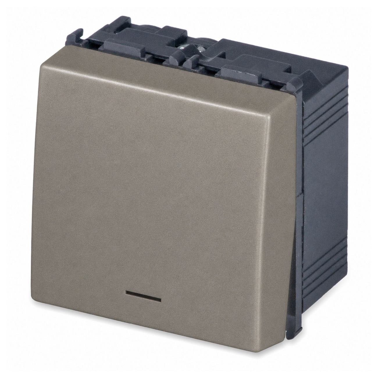 MIX Interruttore 2Mod. 1P 16AX BRONZO