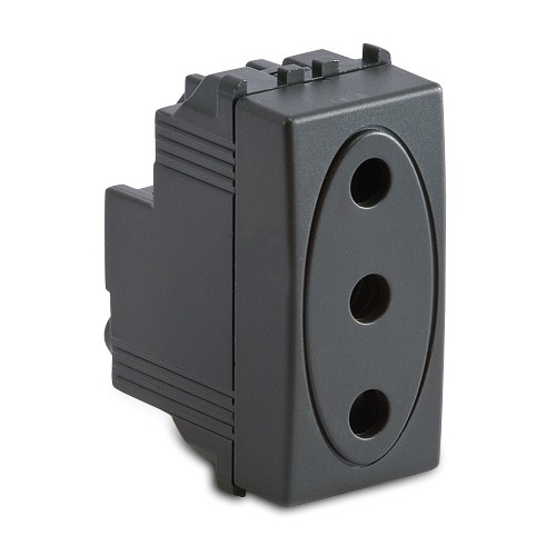 MODO Presa 2P+T 16A GRIGIO