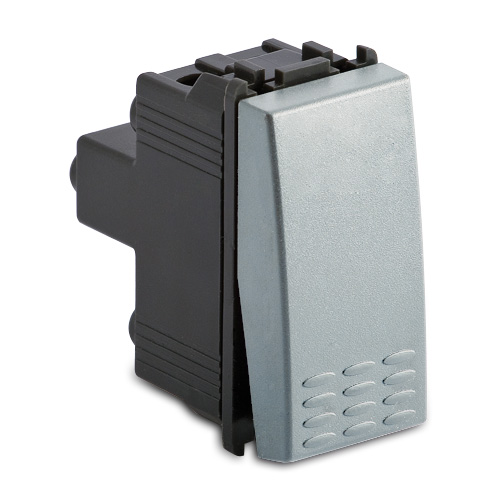 STEEL Pulsante 1P 16A NC