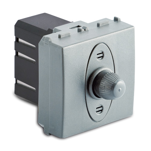 STEEL Dimmer Resistivo 2Mod.500W c.dev