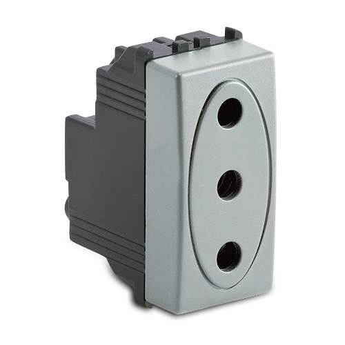 STEEL Presa 2P+T 16A