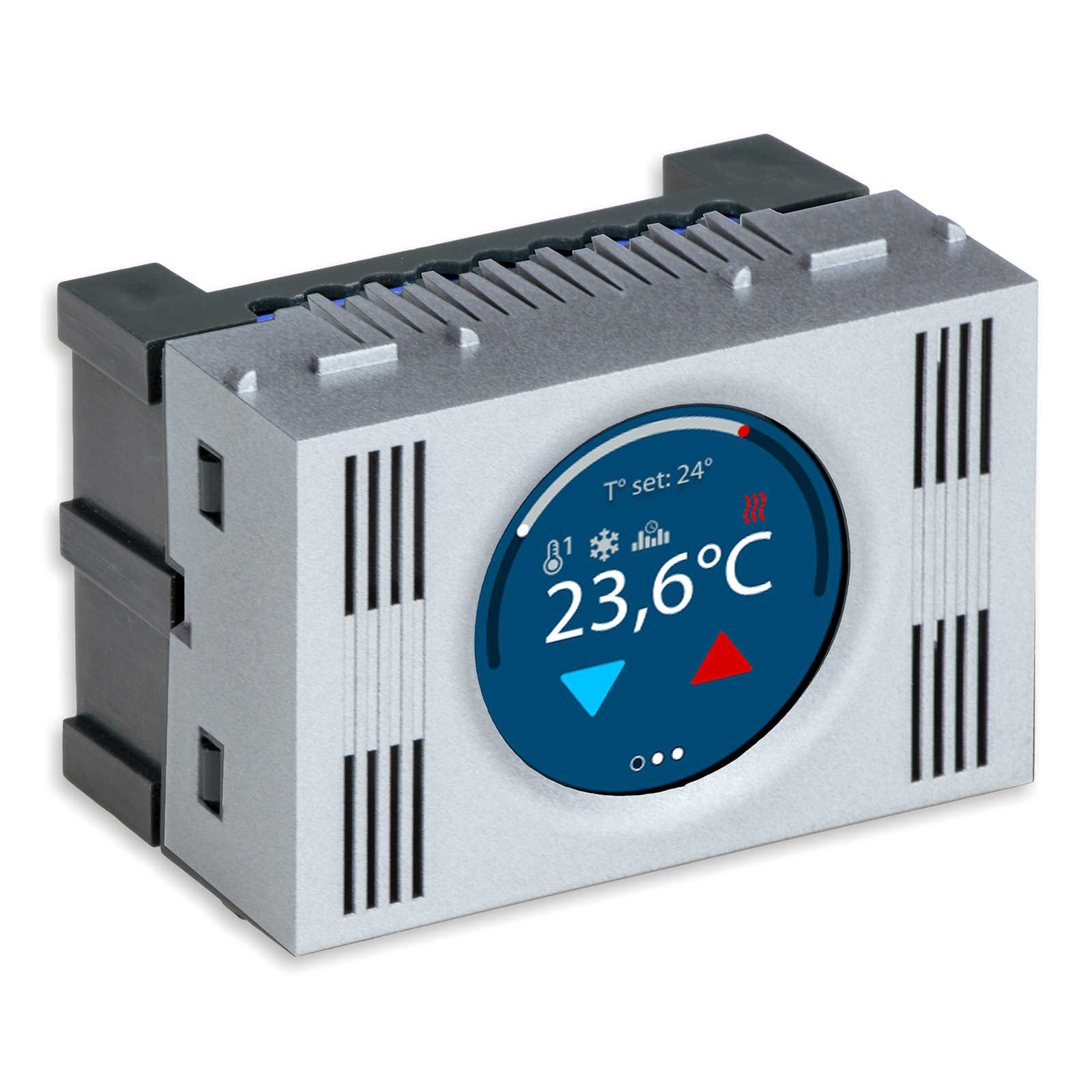 Cronotermostato touch SFERIA 3M. STEEL