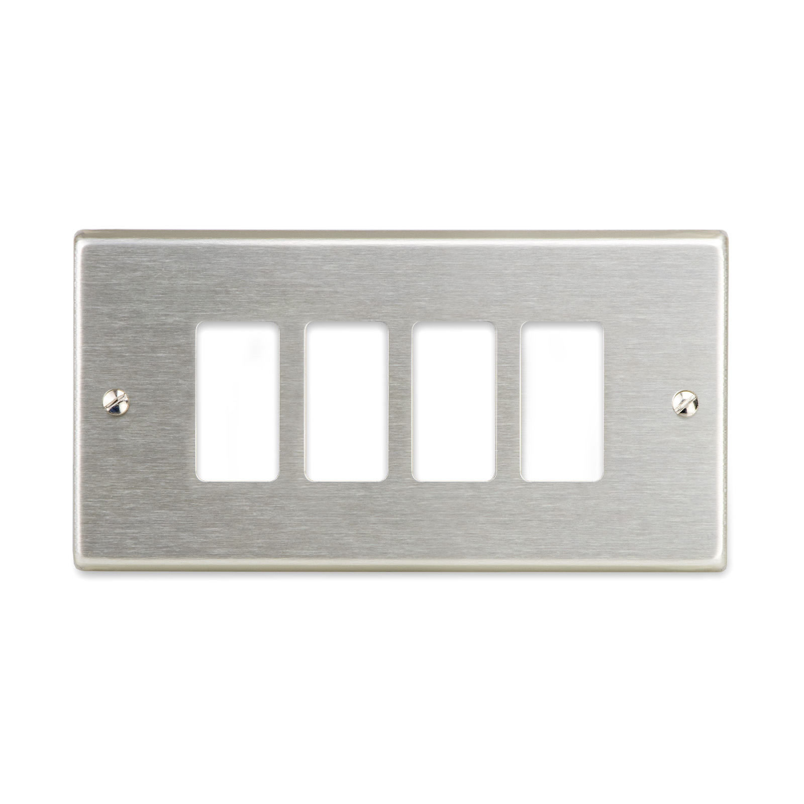 Placca paglierino 4 fori