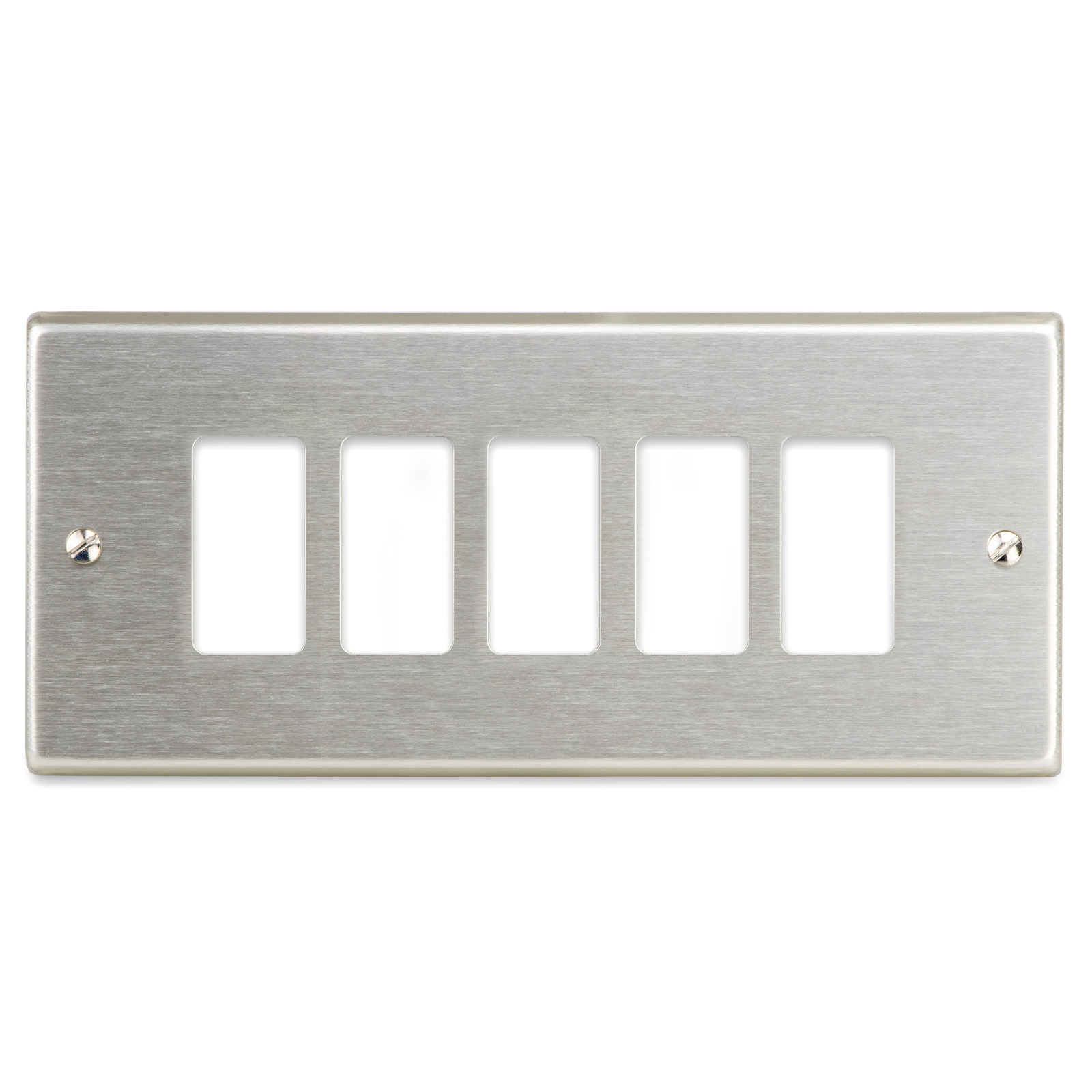 Placca paglierino 5 fori