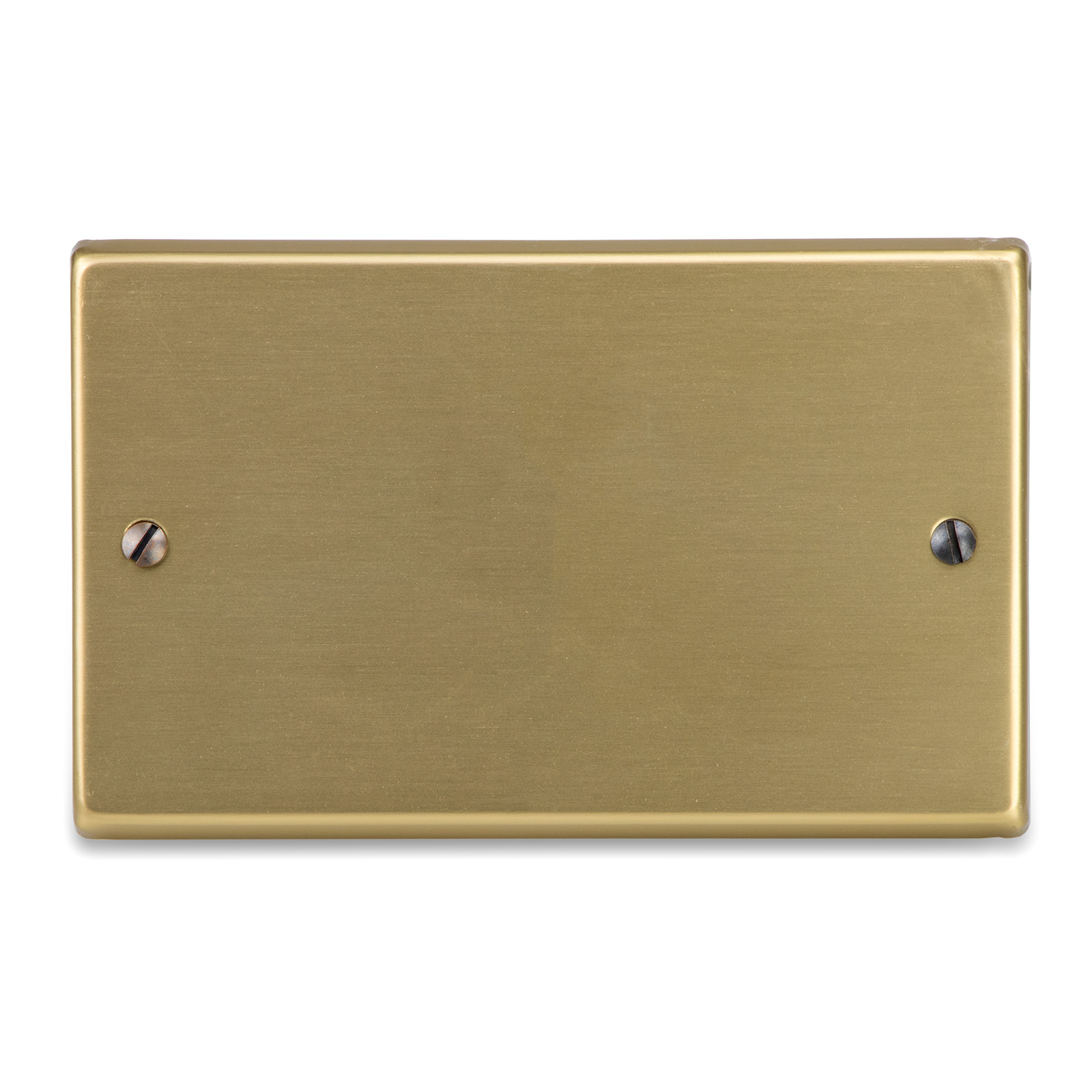 Placca bronzo cieca