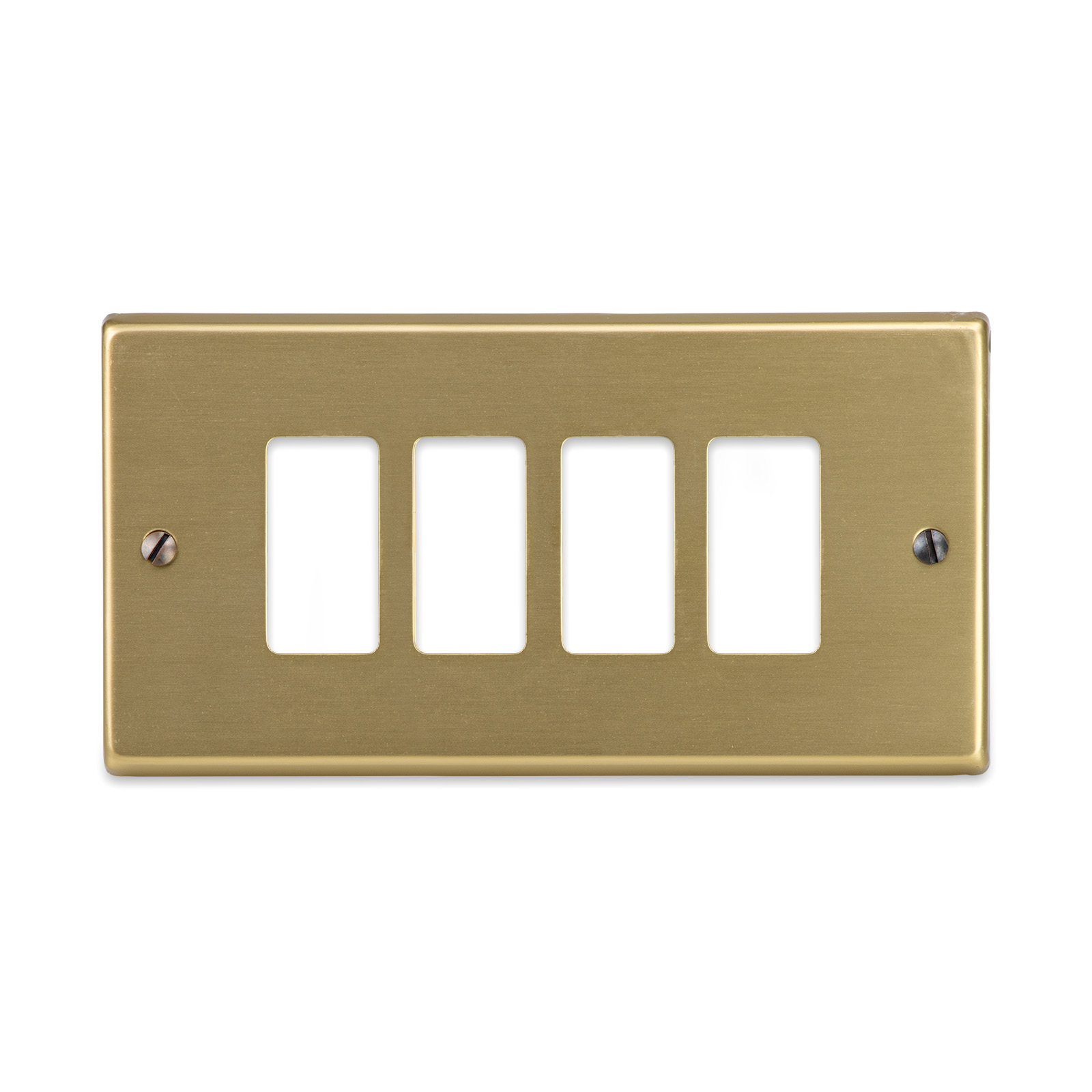 Placca bronzo 4 fori