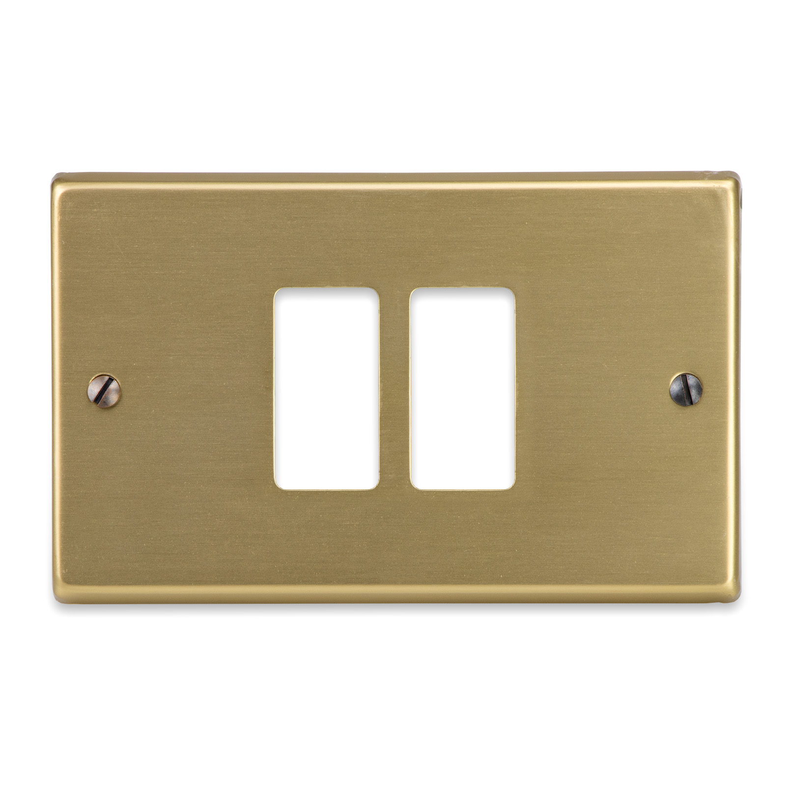 Placca bronzo 2 F. Scat.Tonda
