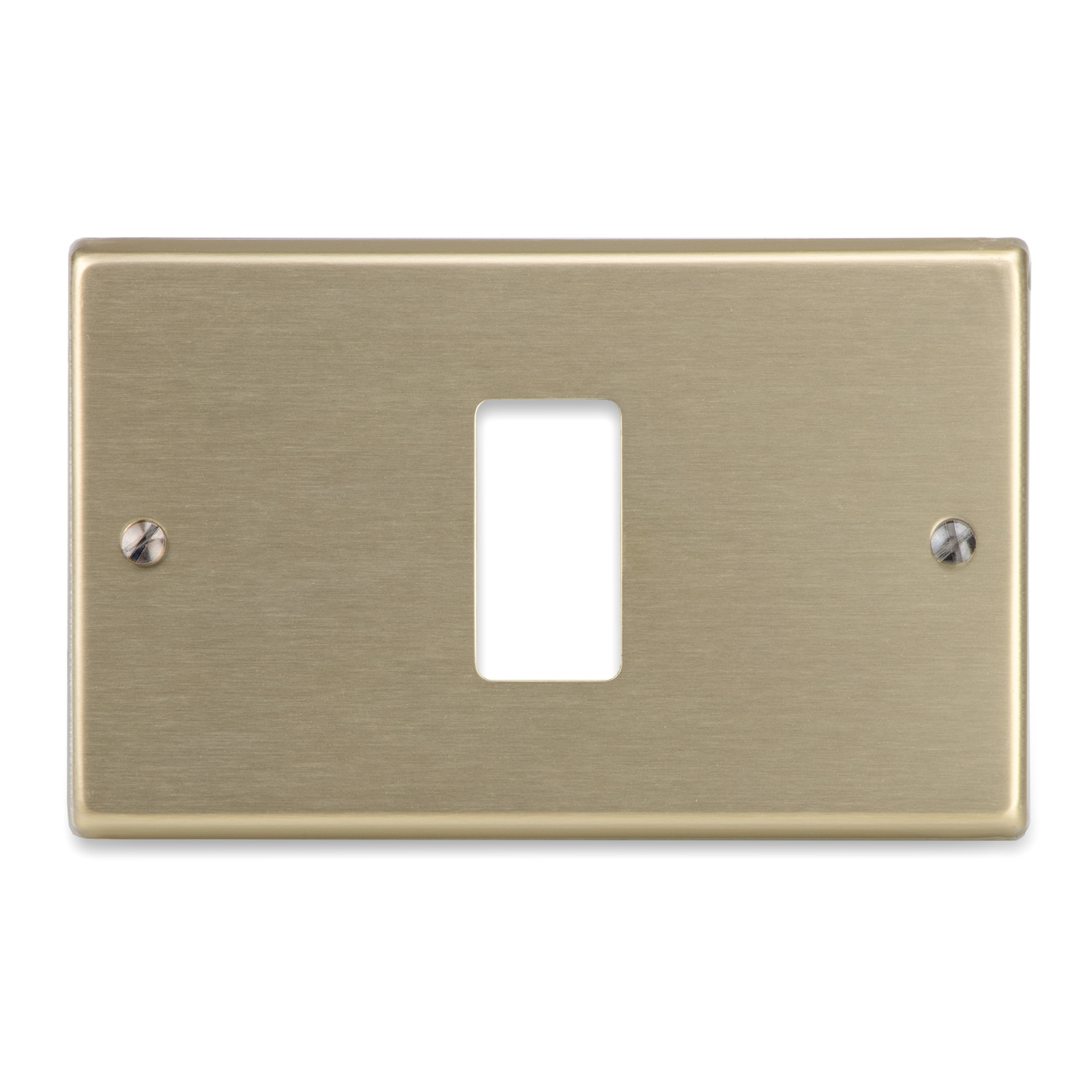 Placca oro 1 foro VIMAR 8000