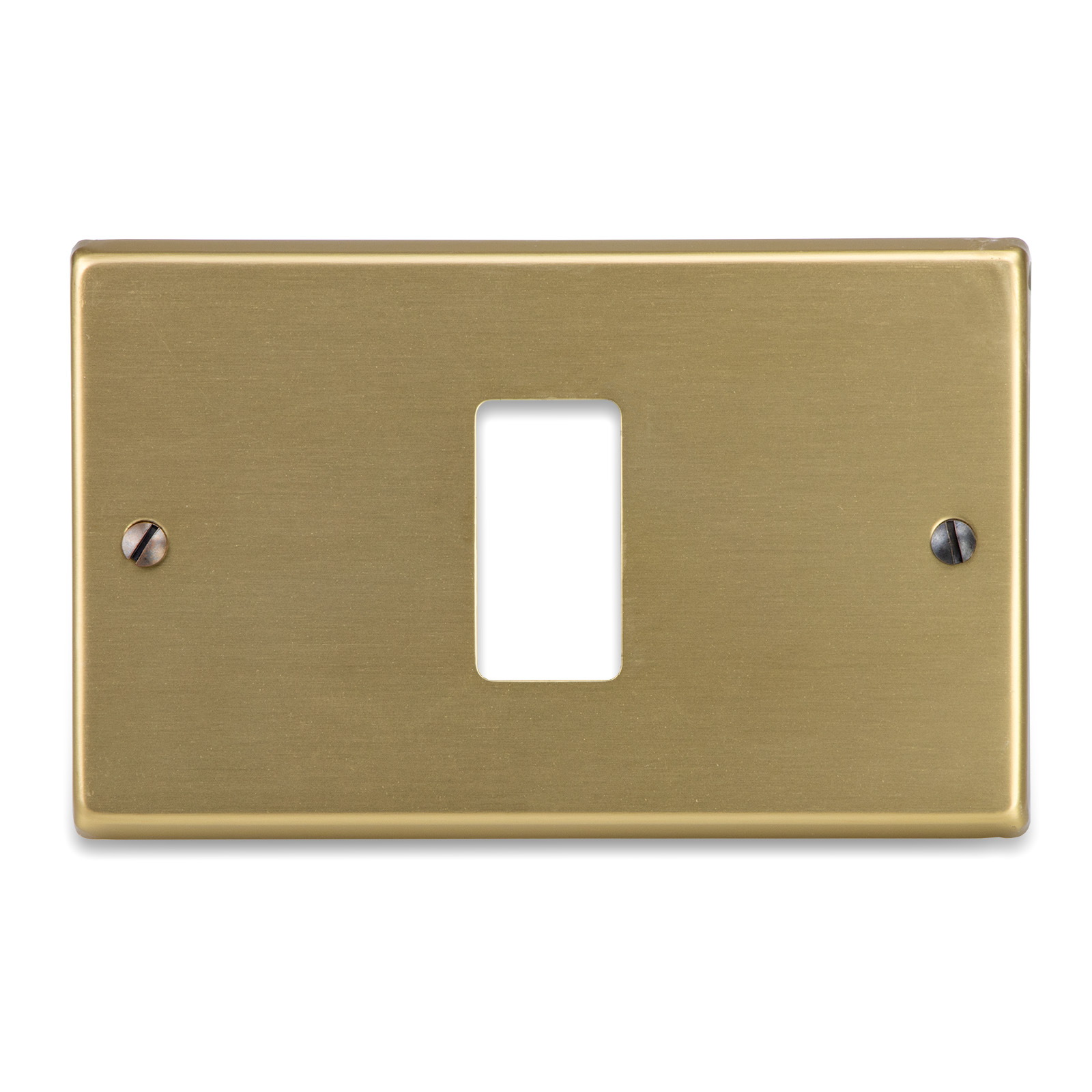 Placca bronzo 1 foro VIMAR 8000