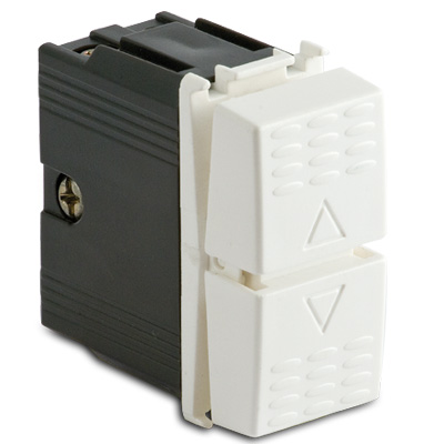 Two-circuit switch 2P (6 contacts),white