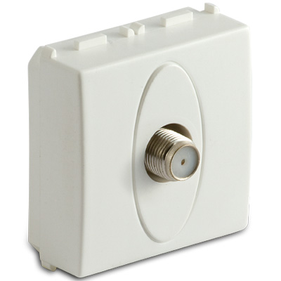 MODO Pr.coax SAT 75 ohm 2Mod.BIANCO